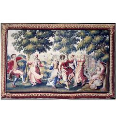 Tapestry of Felletin/Aubusson, 17th Century, Loves of Gombauld and Maceae