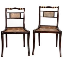 Federal Style, Cane-Seat Side Chairs