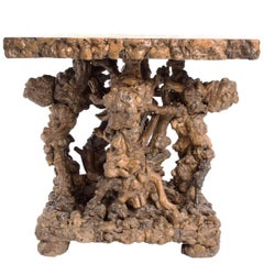 Asian Root Side Table