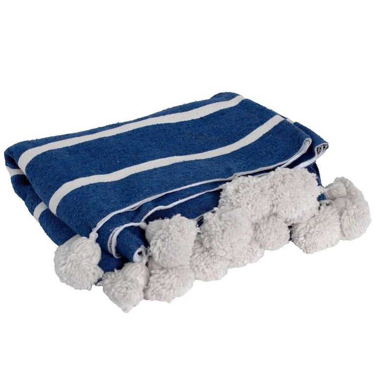 PomPom Blanket at 1stDibs