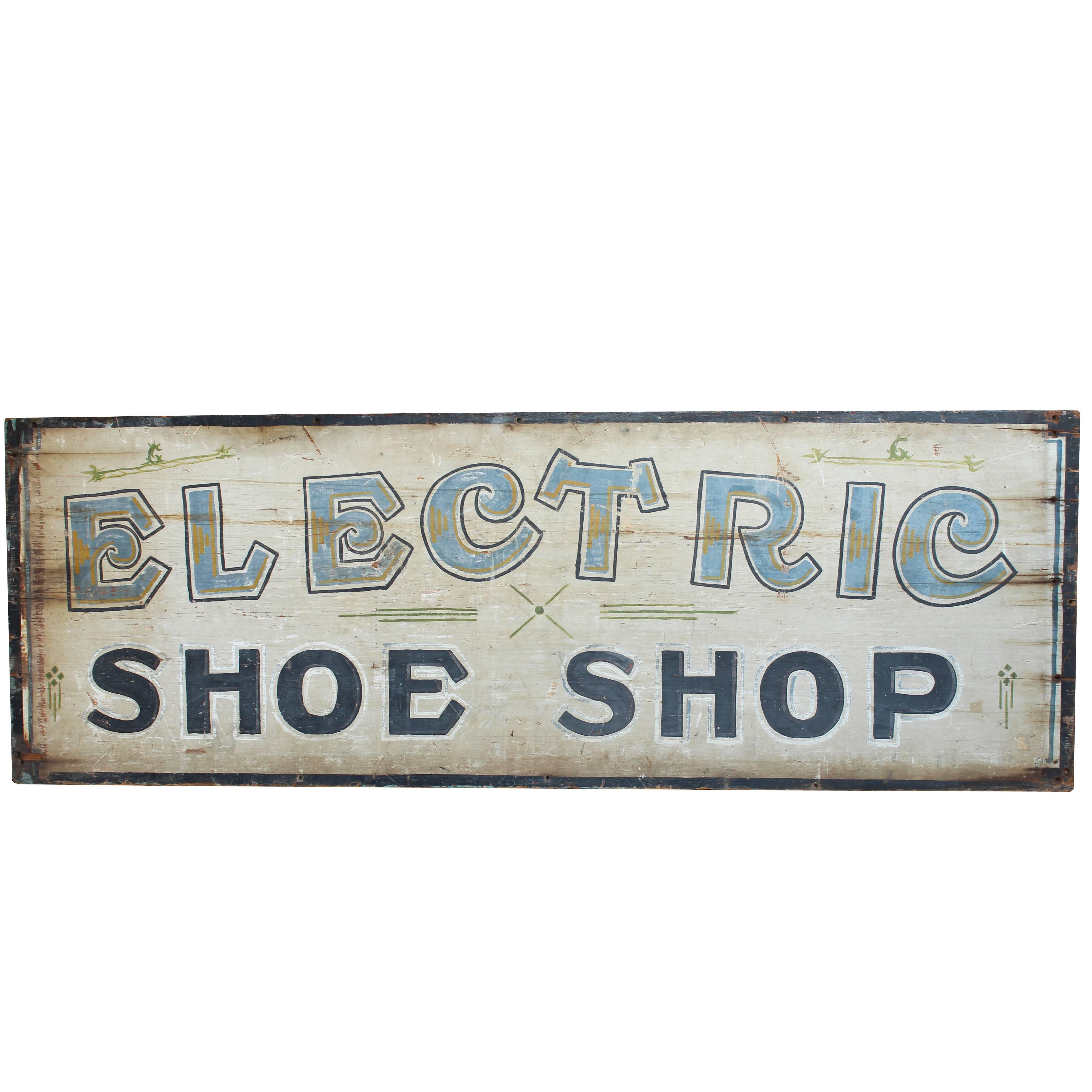 Electric Shoe Shop Sign