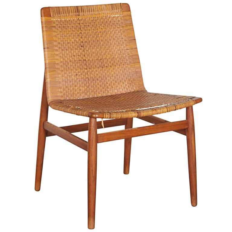 Wicker Desk Chair at 1stDibs