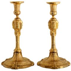 Neoclassical Candlesticks, circa 1800