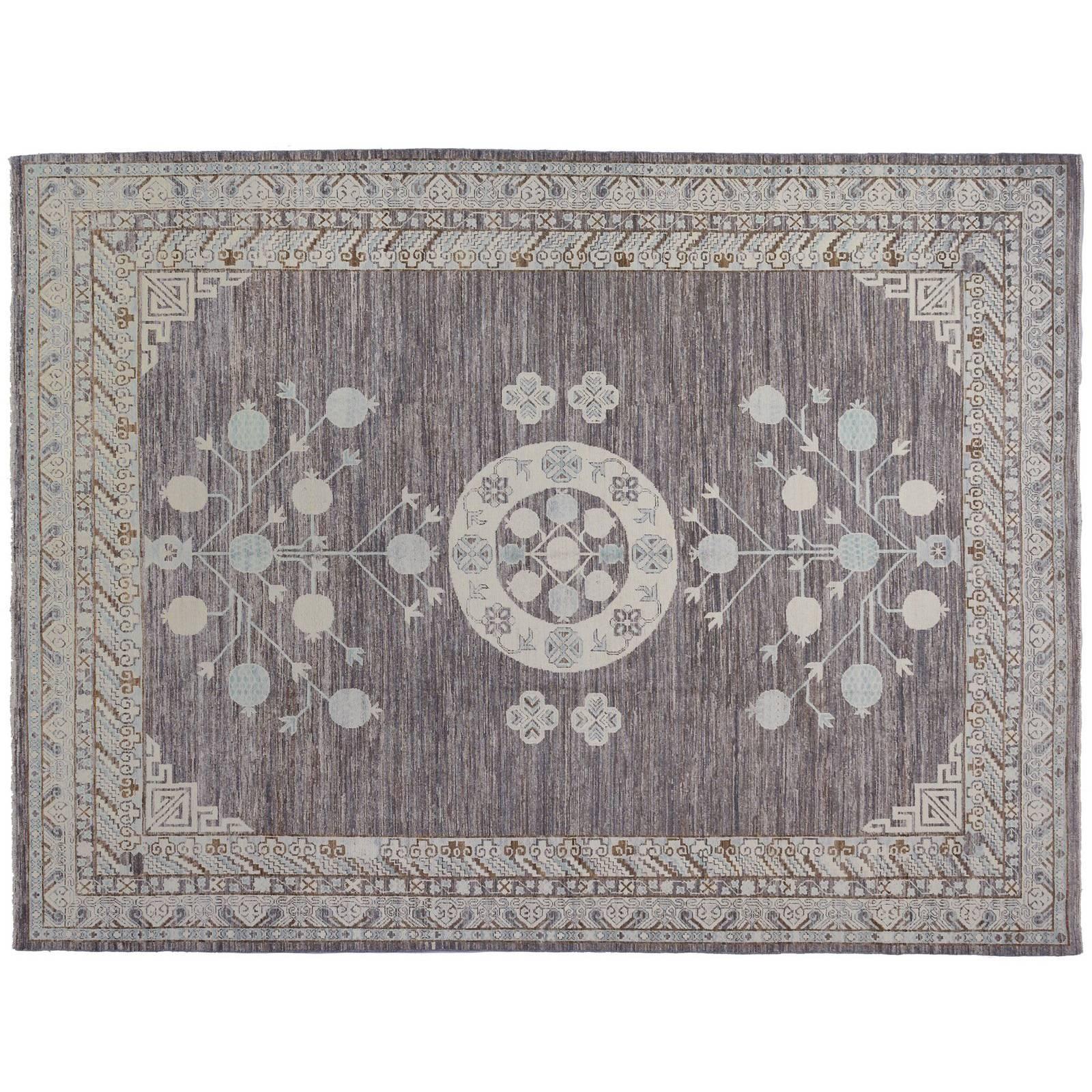 Zeitgenössischer Khotan-Teppich