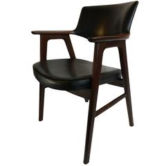 Erik Kirkegaard Rosewood Chair for Hong Stole