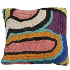 Vintage Textile Floor Pillow