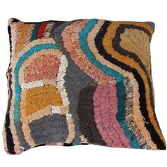 Vintage Textile Floor Pillow