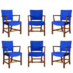 Set of Six Kaare Klint Armchairs