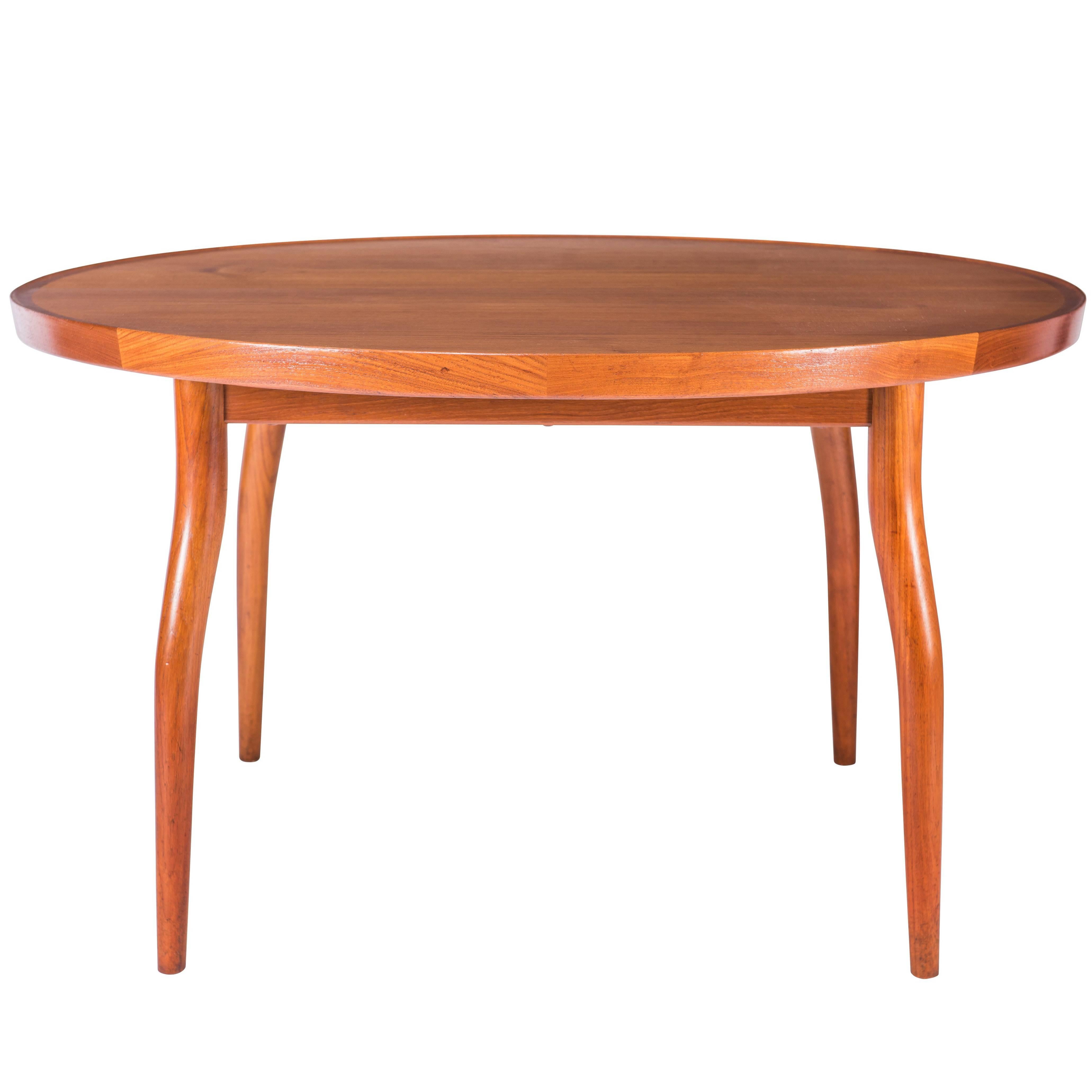 Finn Juhl NV56 Extendable Dining Table by Niels Vodder