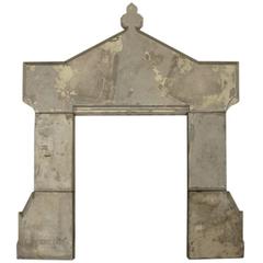 Antique Early Victorian Stone Fireplace Surround