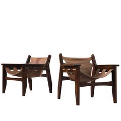 Sergio Rodrigues Set of Two 'Kilin' Lounge Chairs