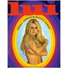 Brigitte Bardot, Vintage Original LUI Magazine