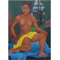 Beni E. Kosh, “Seated Nude at a Window”, circa 1967