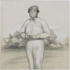 Antique James Dean, All England Cricketer