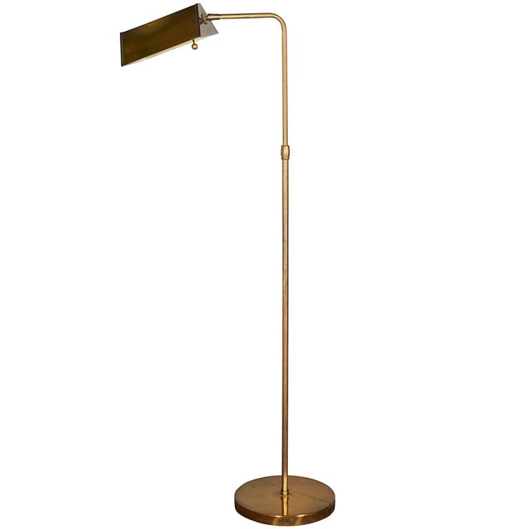 1960s Brass Pharmacy Floor Lamp For At 1stdibs 1960s Brass Pharmacy Floor Lamp For