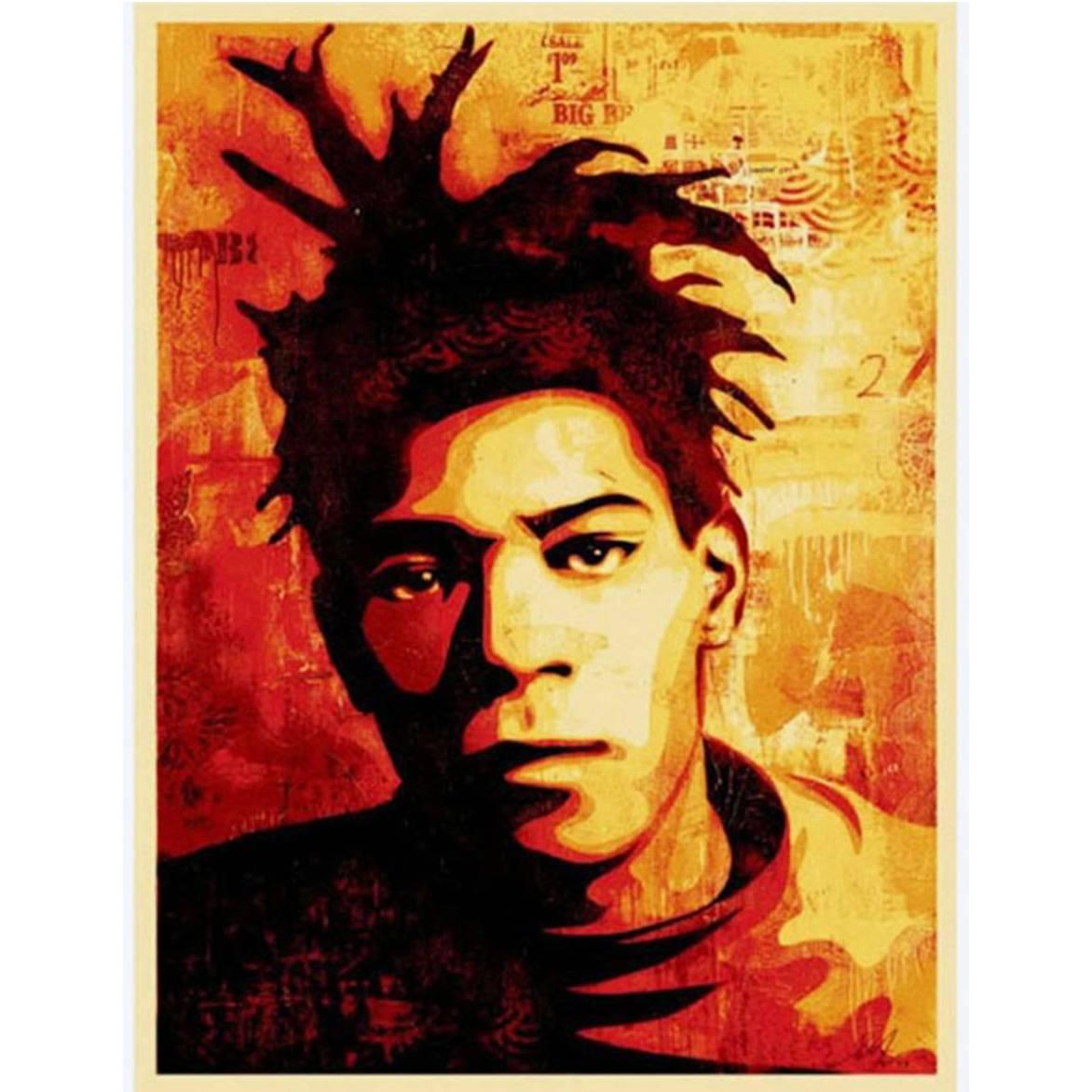 Shepard Fairey, Basquiat Screen Print