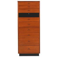 Glenn of California Walnut 10-Drawer Chest