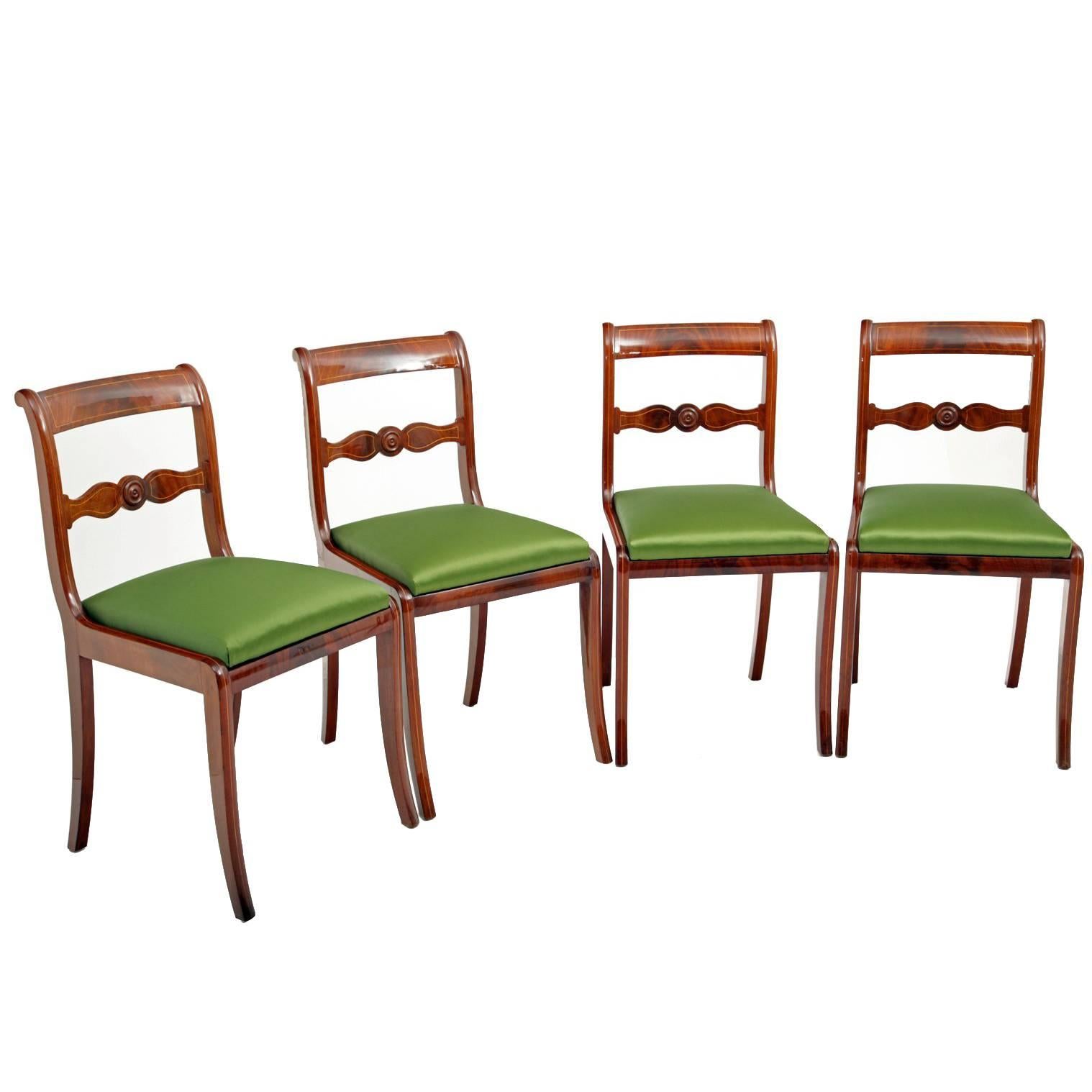 Dining Chairs, Central, Germany, circa 1830