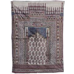 Antique "Kalamkari" Cotton Textile, India