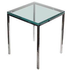 1979 Brueton Polished Chrome Side Table