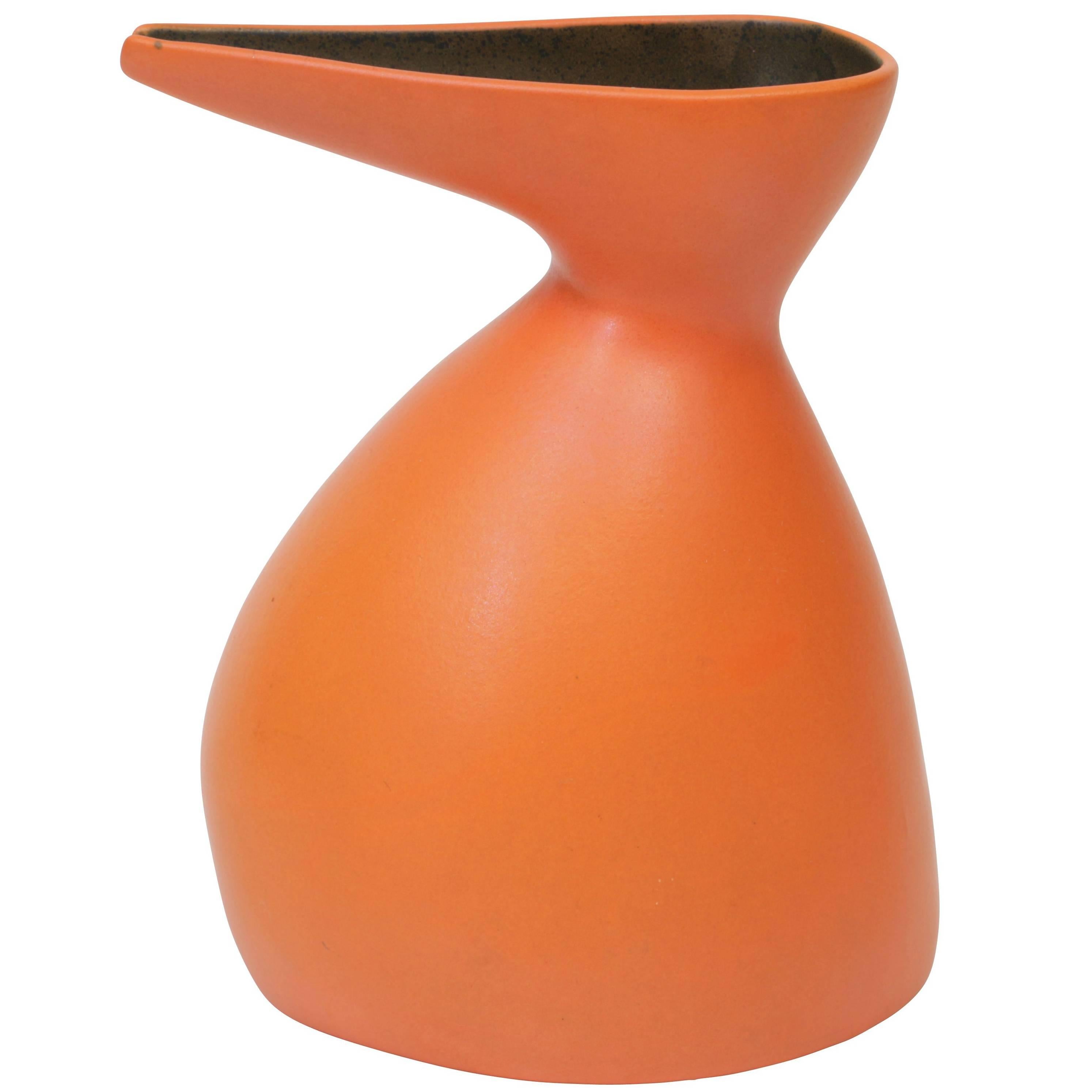 Two-Tone Ceramic Pitcher