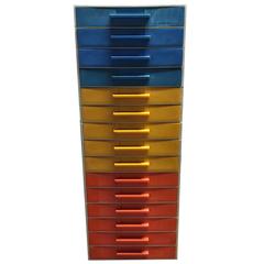 Modular Plastic Drawer System Storage Cabinet