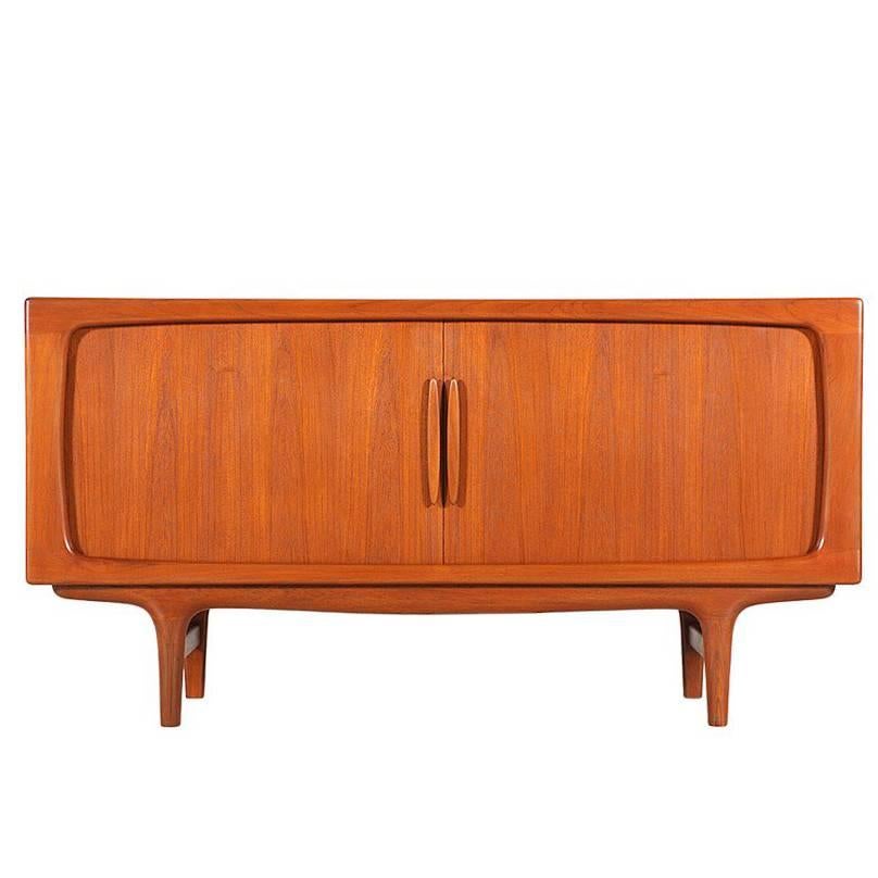 Bernhard Pedersen and Son Tambour Door Credenza