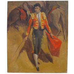 Oil Portrait of a Matador, Edmund Ward
