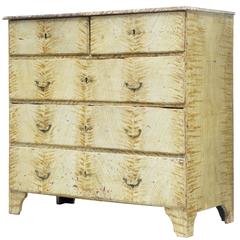 19th Century Swedish Painted Pine Chest of Drawers 12