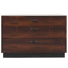 Mid-Century Modern Rosewood Dresser Attributed to Jack Cartright for Founders