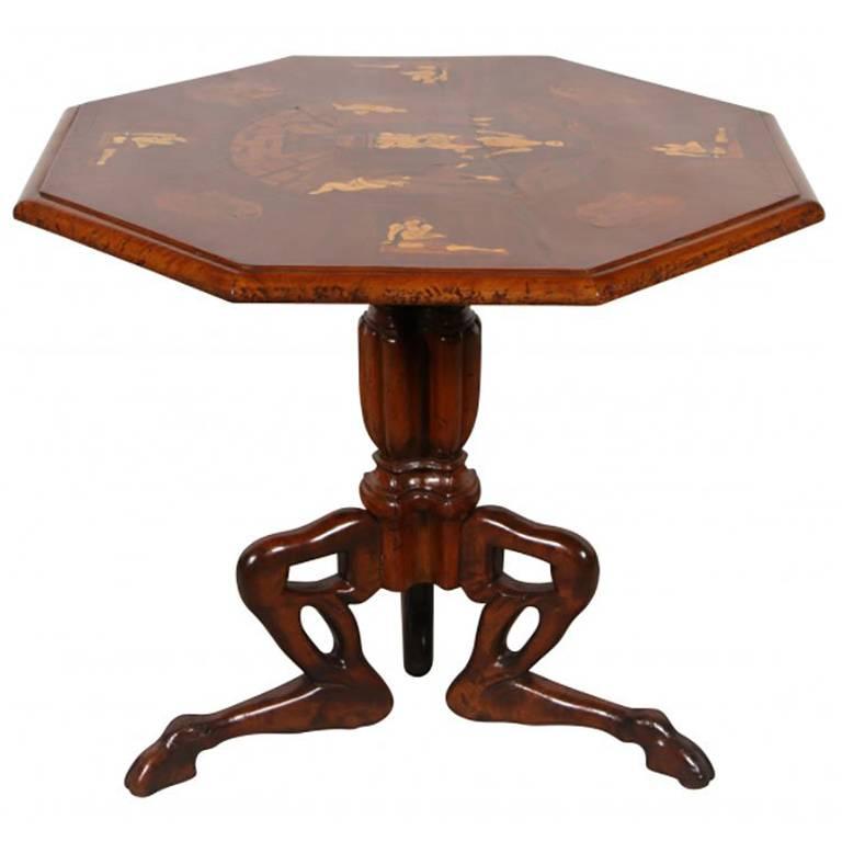 Antique Italian Grand Tour Neoclassical Style Centre Table