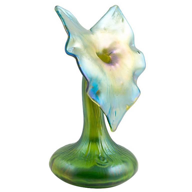 Loetz Johann Loetz Witwe Jack in the Pulpit Vase, circa 1901