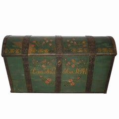 Swedish Dowry/Wedding Trunk Dated 1841