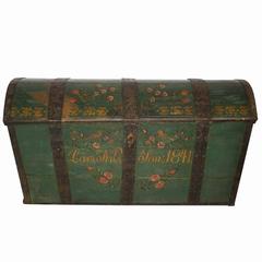 Swedish Dowry/Wedding Trunk Dated 1841 11