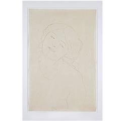 Gustav Klimt "Portrait of a Young Lady"