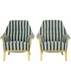 Pair of 1960s Birch Andersson Armchairs 3
