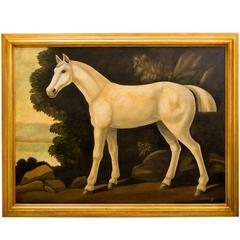 Large Painting of Horse