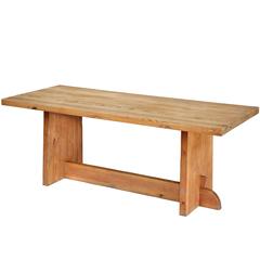 Pine 'Lovö' Table by Axel Einar Hjorth