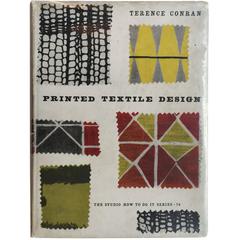 Vintage Terence Conran, Printed Textile Design, 1957