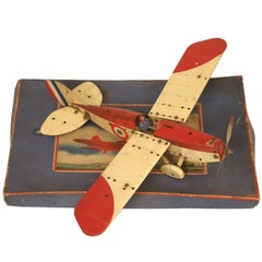 Kit d'avion Meccano n°1 dans sa boîte d'origine
