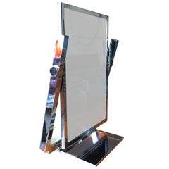 Vintage Vanity Mirror in Chrome by Charles Hollis Jones