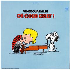 Charles M. Schulz Vinyl Record Art, Oh Good Grief