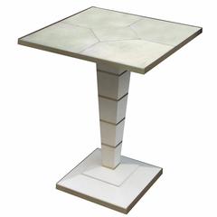 Modernist Parchment Side Table 10