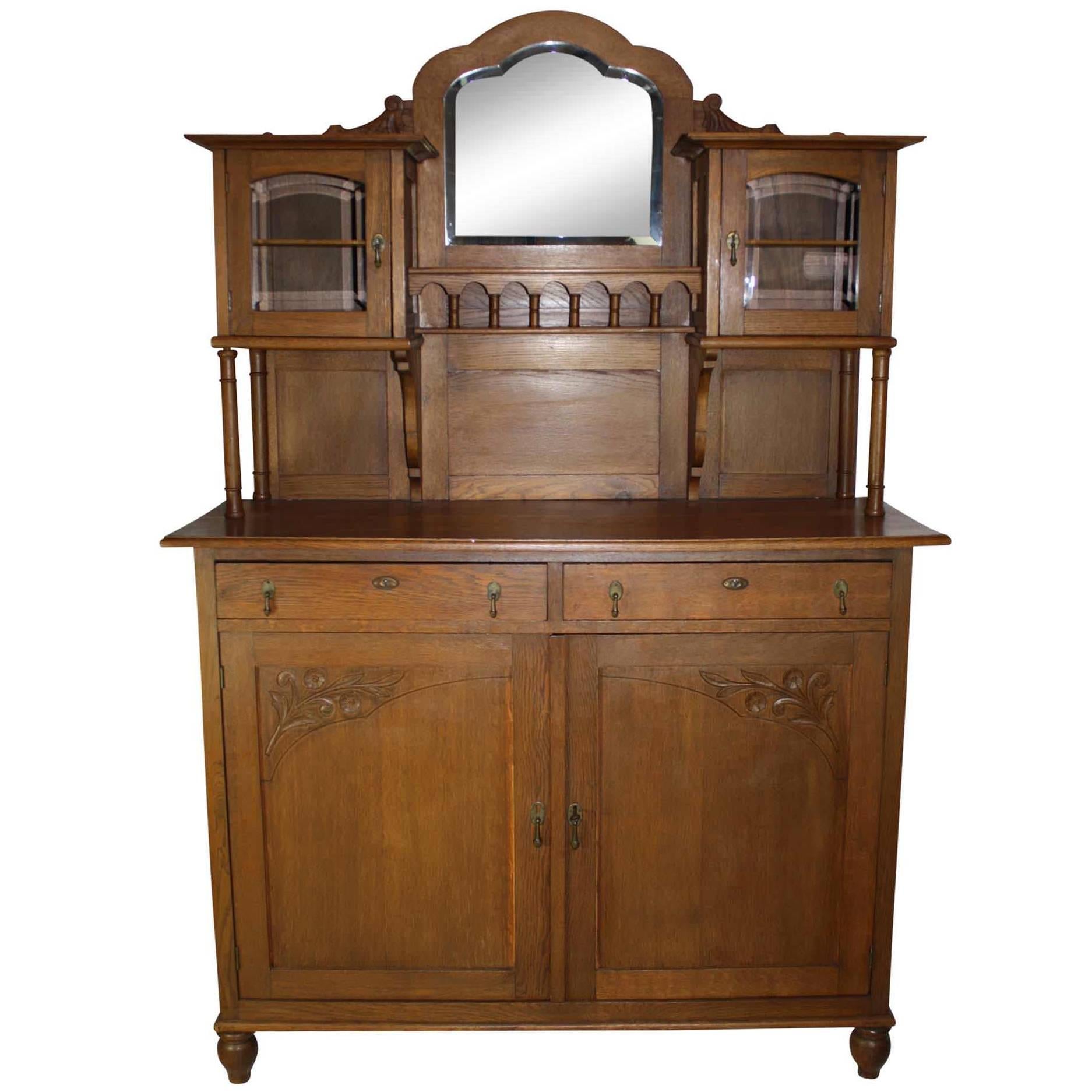Arts and Crafts Buffet, circa 1910 For Sale