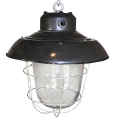 Industrial Ceiling Lights or Lanterns, circa 1930s 10