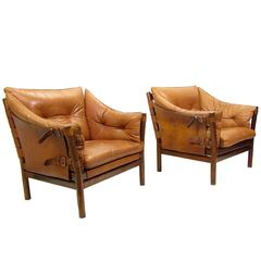 Pair of 1960s Ilona Chairs by Arne Norell