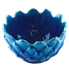 Fantastic Colored Ceramic Bowl in the Style of Steven Heinemann