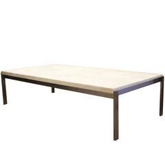 Poul Kjaerholm PK-63 Fritz Hansen Marble and Brushed Steel Coffee Table 12