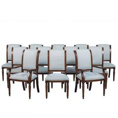 Set of 12 Carrocel Custom Hillock Dining Chairs