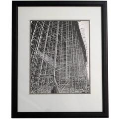 Architectural Industrial Black and White Photograph 5